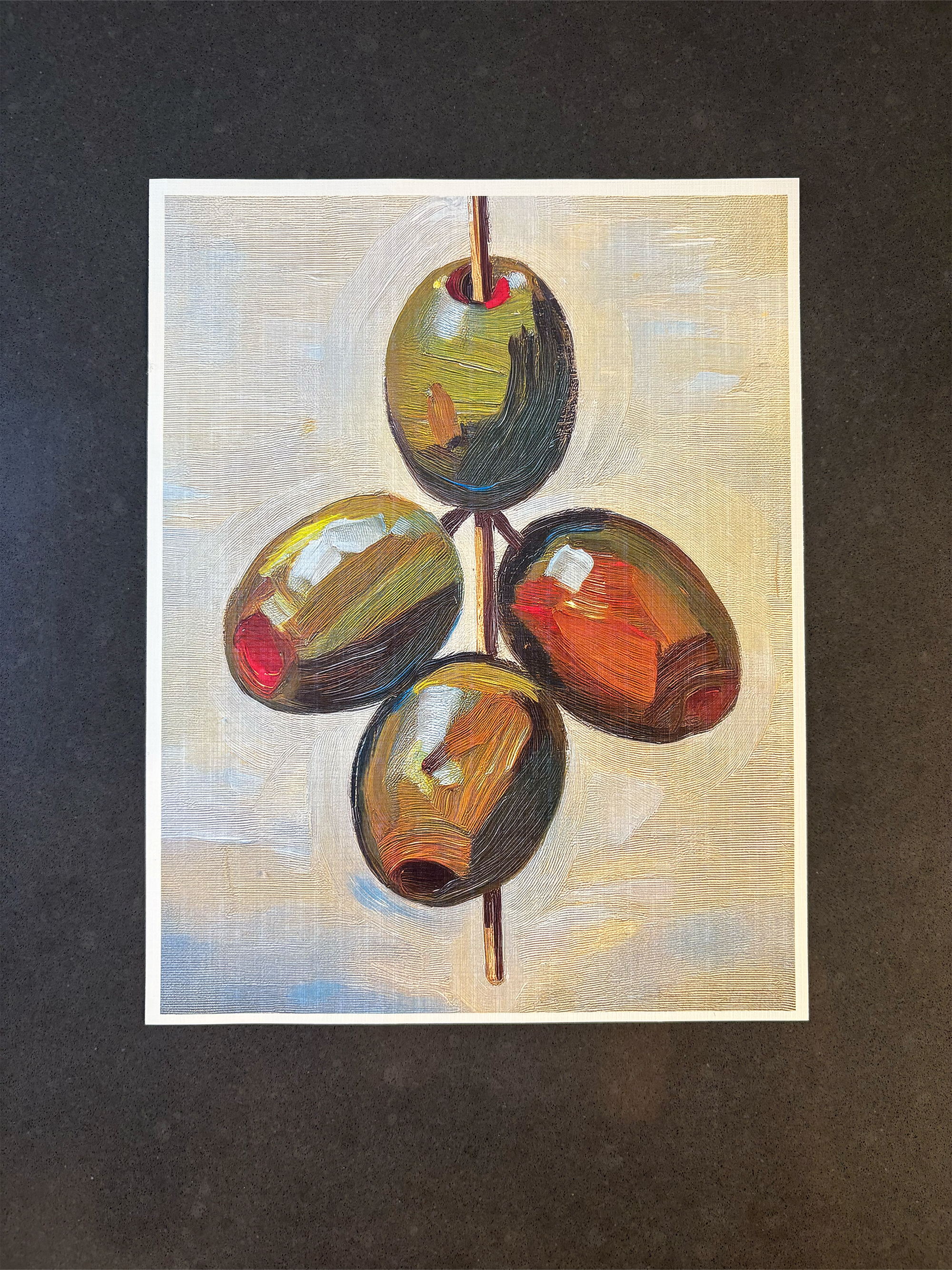 Olives 8x11 Fine Art